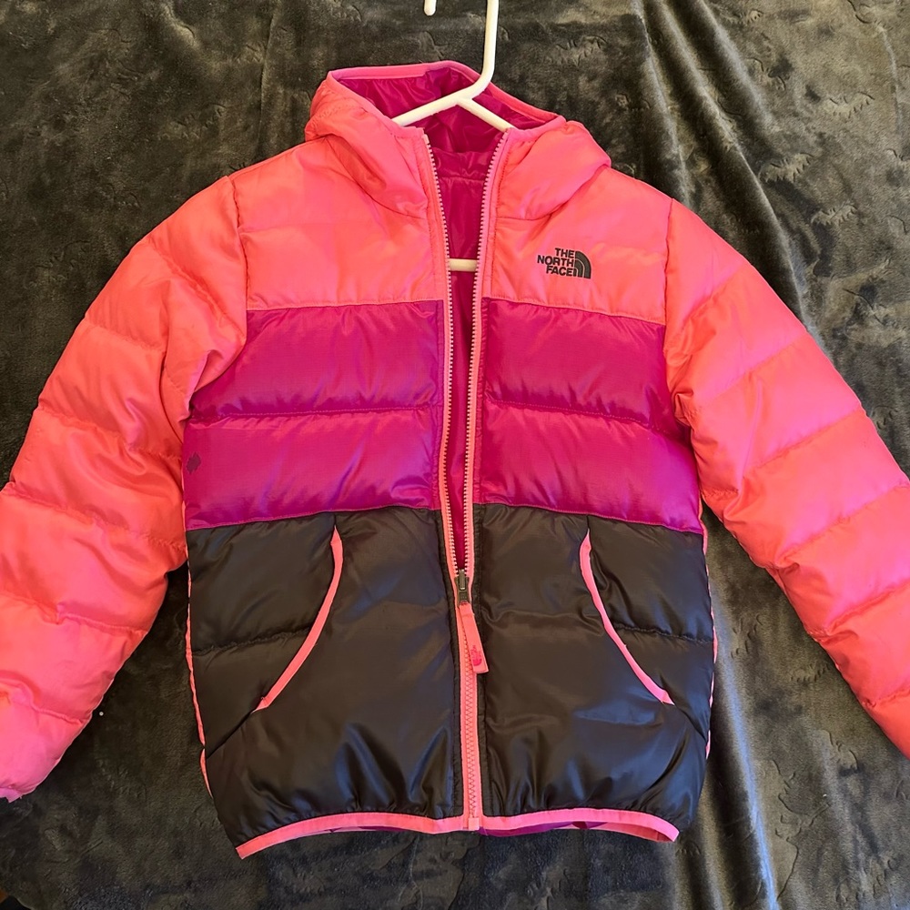 The North Face 550 Down Jacket Size Girls Medium